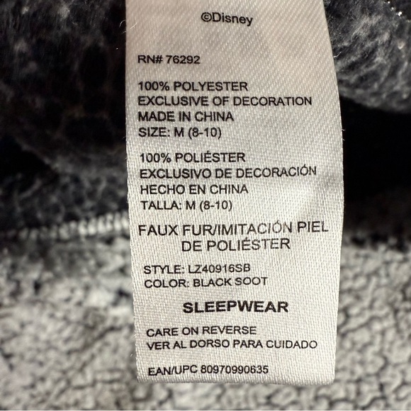 Disney The Burton’s Nightmare Before Christmas PJ Top Cozy Women’s Size M (8-10) - Picture 10 of 10